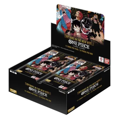 One Piece Card Game: "Emperors in the New World" Booster Box (Ed. Ing/OP09)