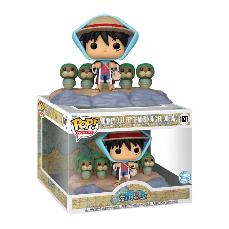 Funko Pop! One Piece: Monkey D. Luffy trains Kung Fu Dugong (1637)(Special Edition)