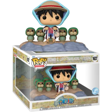 Funko Pop! One Piece: Monkey D. Luffy trains Kung Fu Dugong (1637)(Special Edition)