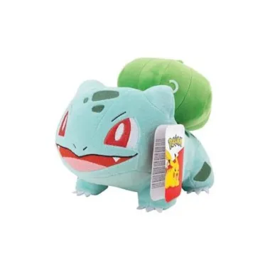 Pokémon Happy Bulbasaur Peluche (20cm)