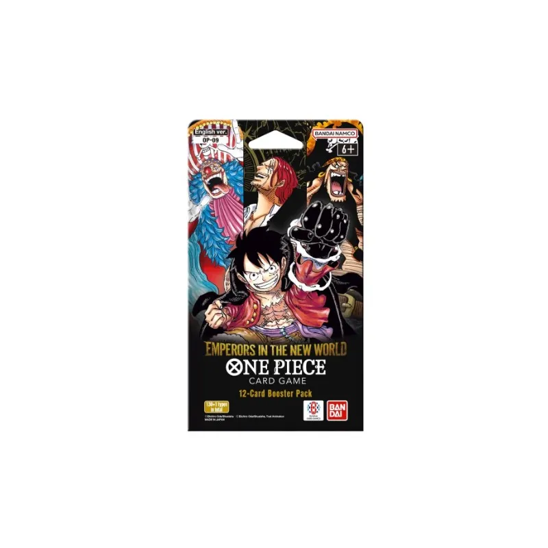 One Piece Card Game: "Emperors in the New World" Paper Sleeve Pack (OP09(Ed. Ing)