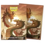 Dragon Shield 100 Matte Dual Art Sleeves: Wood Snake 2025 (Standard)