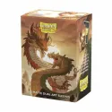 Dragon Shield 100 Matte Dual Art Sleeves: Wood Snake 2025 (Standard)