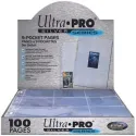 Ultra Pro Pagine 9 Pocket per Raccoglitori ad Anelli (100 Pz)