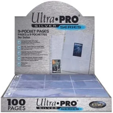 Ultra Pro Pagine 9 Pocket per Raccoglitori ad Anelli (100 Pz)