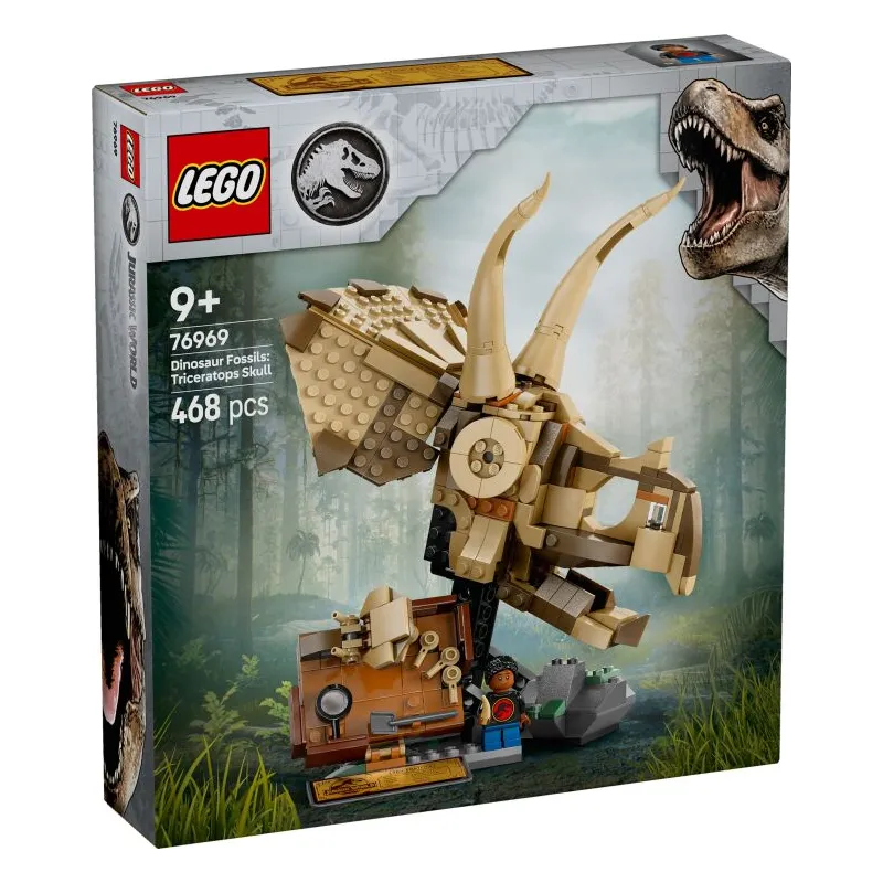 Lego Jurassic World: Dinosaurs Fossils: Triceratop Skull (76969)