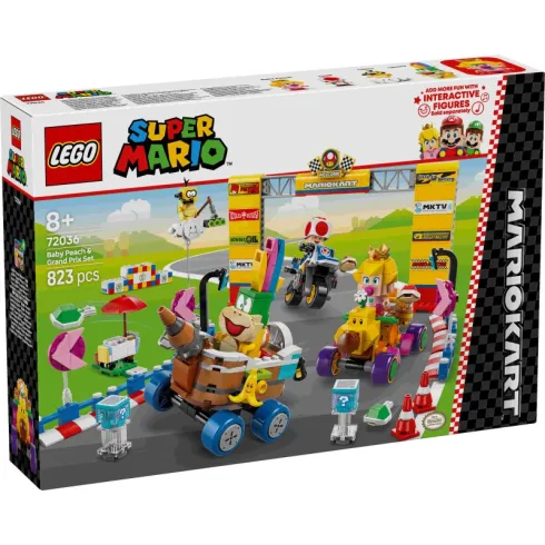 Lego Super Mario Kart: Baby Peach & Grand Prix Set (72036)