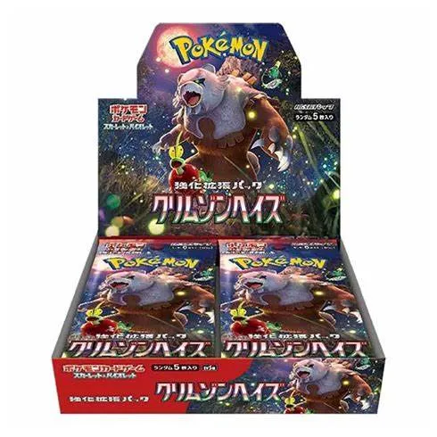 Pokémon Scarlet & Violet: Crimson Haze Booster Box (Ed. Jap/SV5a)