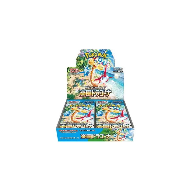 Pokémon Scarlet & Violet: Paradise Dragona Booster Box (Ed. Jap/SV7A)