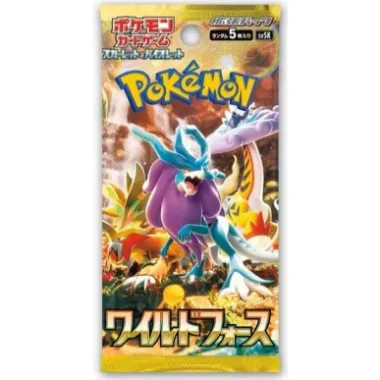 Pokémon Scarlet & Violet: Wild Force Booster Box (Ed. Jap/SV5K)