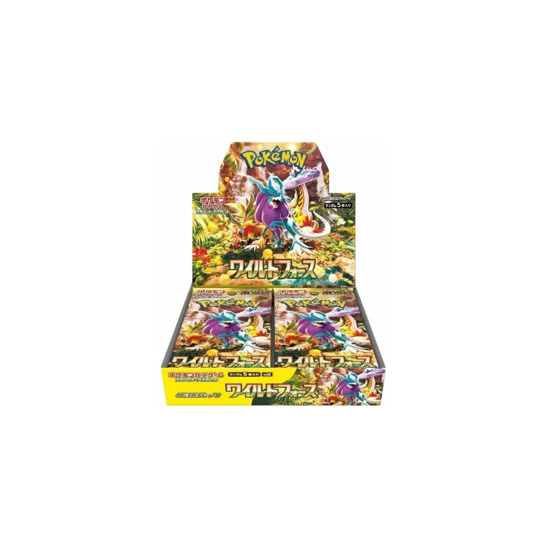 Pokémon Scarlet & Violet: Wild Force Booster Box (Ed. Jap/SV5K)