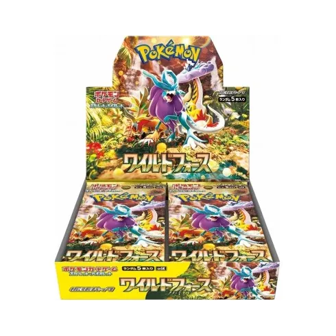 Pokémon Scarlet & Violet: Wild Force Booster Box (Ed. Jap/SV5K)