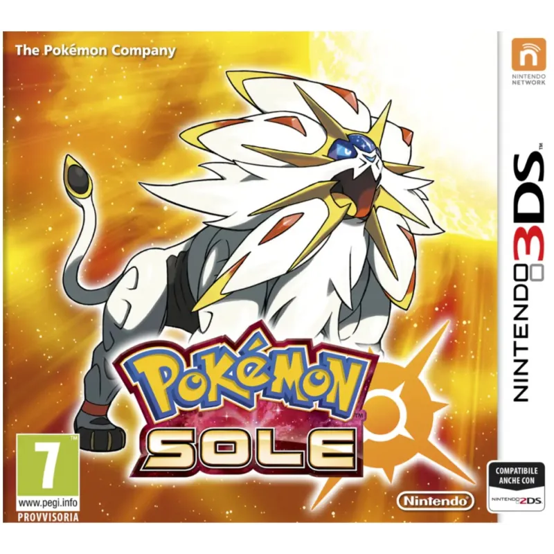 Pokémon Sole per Nintendo 3DS Sealed