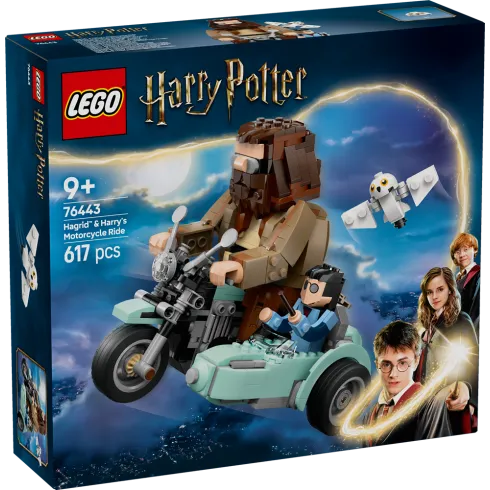 Lego Harry Potter: Hagrid and Harry'sMotorcycle Ride 76443