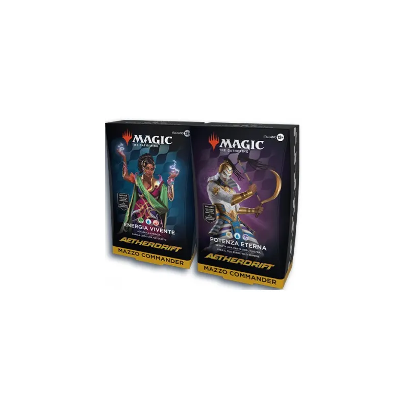 Magic: The Gathering Aetherdrift Mazzi Commander: Energia Vivente (Ed. Ita)