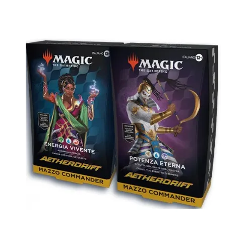 Magic: The Gathering Aetherdrift Mazzi Commander: Energia Vivente (Ed. Ita)