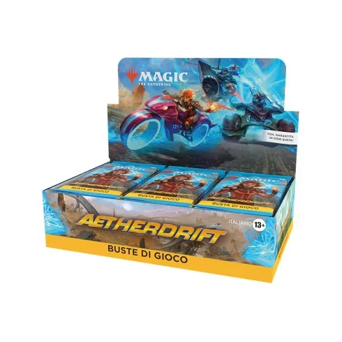 Magic: The Gathering Aetherdrift Box Buste di Gioco (Ed. Ita)