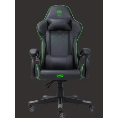 Dead Wave Skull: Gaming Chair Black/Green