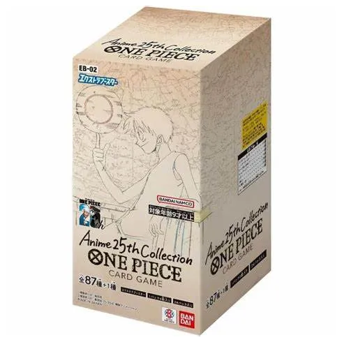 One Piece Card Game: Anime 25th Anniversary Memorial Extra Booster (Ed. Jap/ EB02)