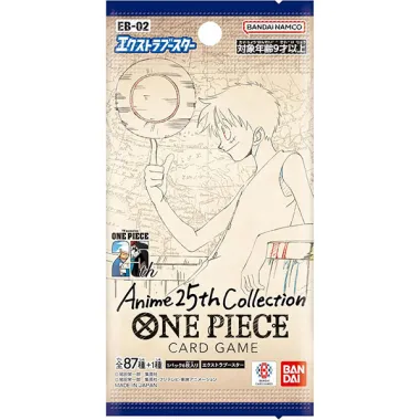 One Piece Card Game: Anime 25th Anniversary Memorial Extra Booster (Ed. Jap/ EB02)