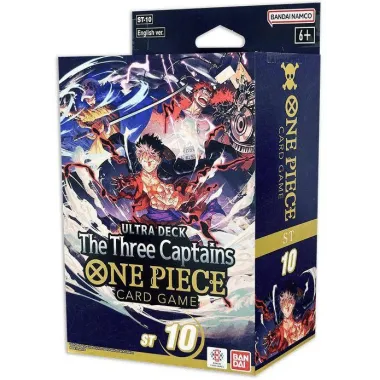 One Piece Card Game: Ultimate Deck "Three Captains" (Ed. Ing/ST-10)