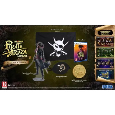 Like a Dragon Pirate: Yakuza Hawaii Collector's Edition per PS5