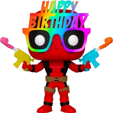 Funko Pop! Deadpool 30th Anniversary: Deadpool with Birthday Glasses (783)(Special Edition)