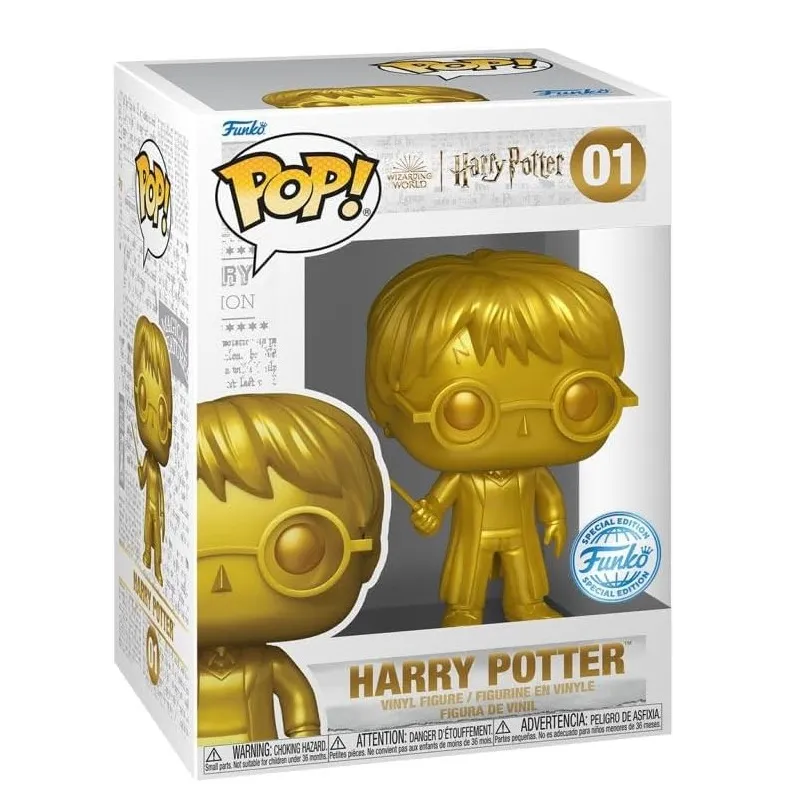 Funko Pop! Harry Potter: Harry Potter (Gold)(01)(Special Edition)