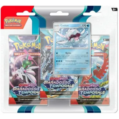 Pokémon Scarlatto e Violetto: Paradosso Temporale Blister 3 Buste + Carta Promo (Ed. Ita)