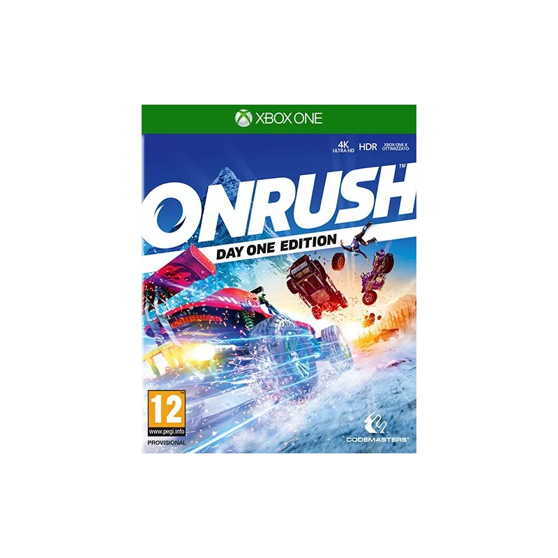 Cover Frontale Onrush Day One Edition Xbox Xbox One