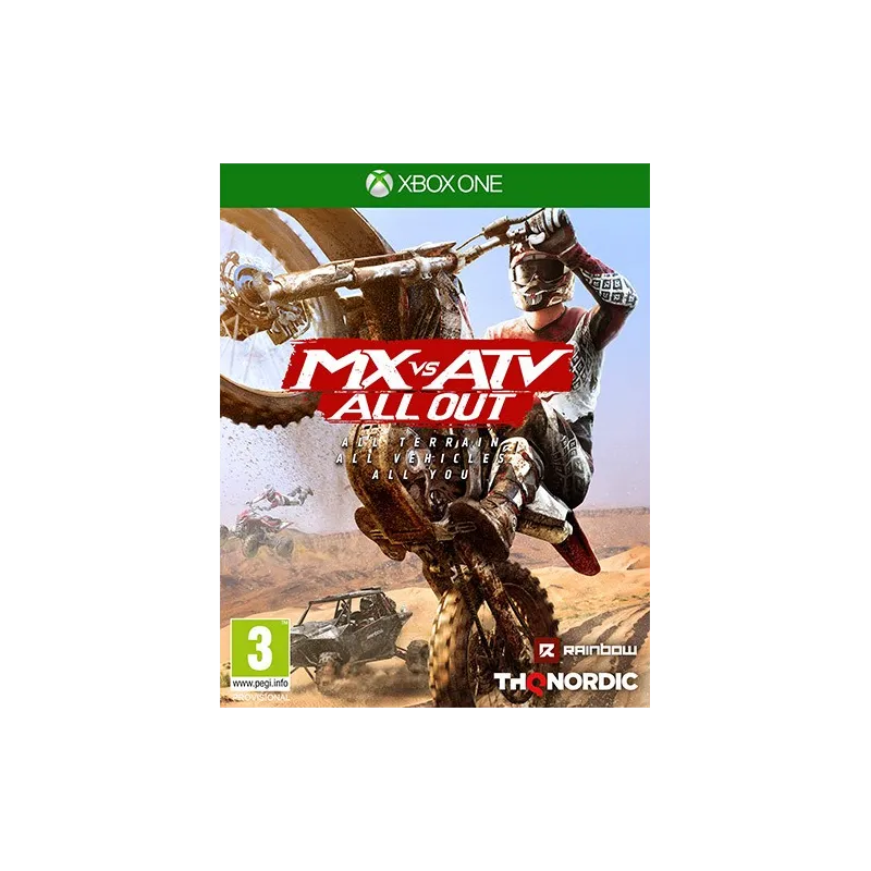 Cover Frontale MX Vs ATV All Out Xbox Xbox One