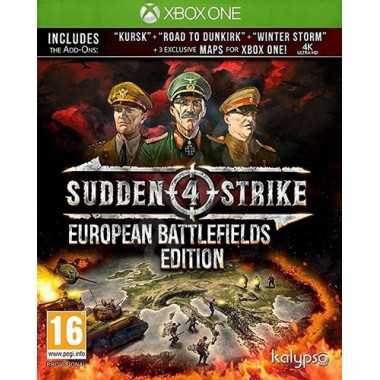 Cover Frontale Sudden Strike 4: European Battlefields Xbox Xbox One