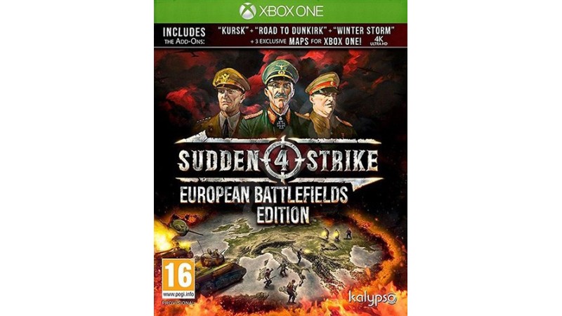 Cover Frontale Sudden Strike 4: European Battlefields Xbox Xbox One