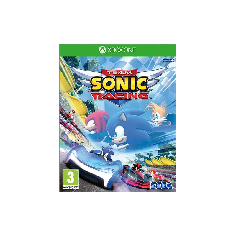 Cover Frontale Team Sonic Racing Xbox Xbox One