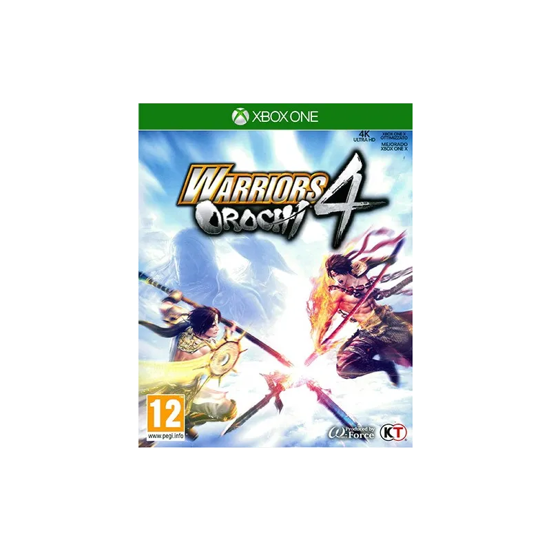 Cover Frontale Warriors Orochi 4 Xbox Xbox One