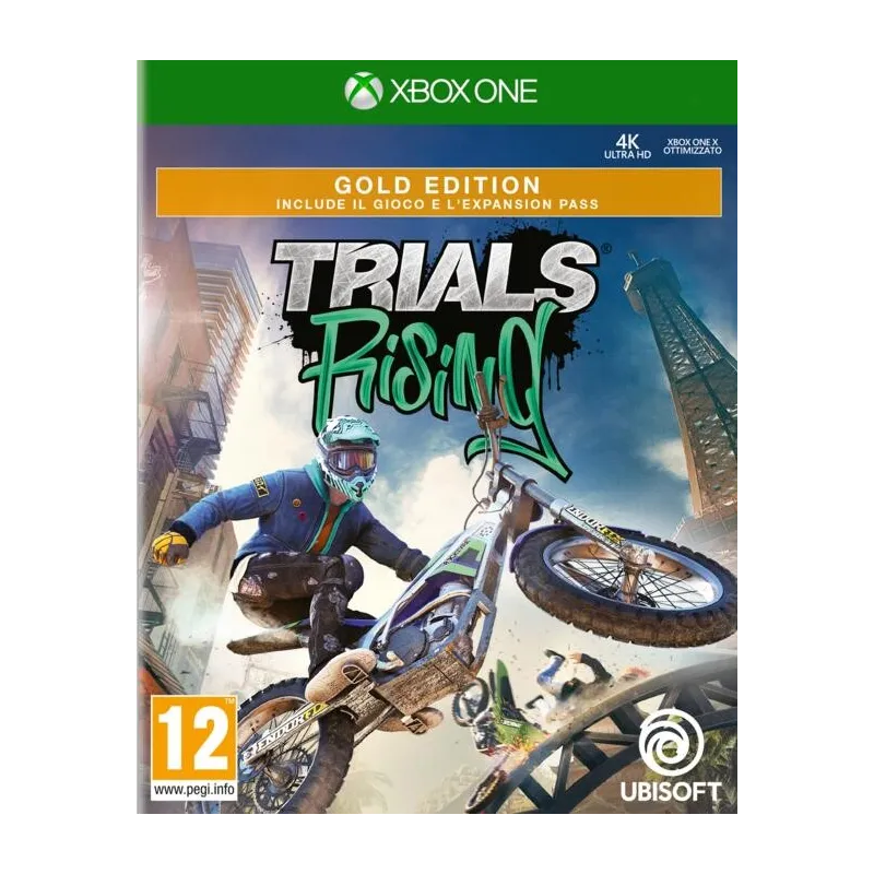 Cover Frontale Trials Rising Gold Xbox Xbox One