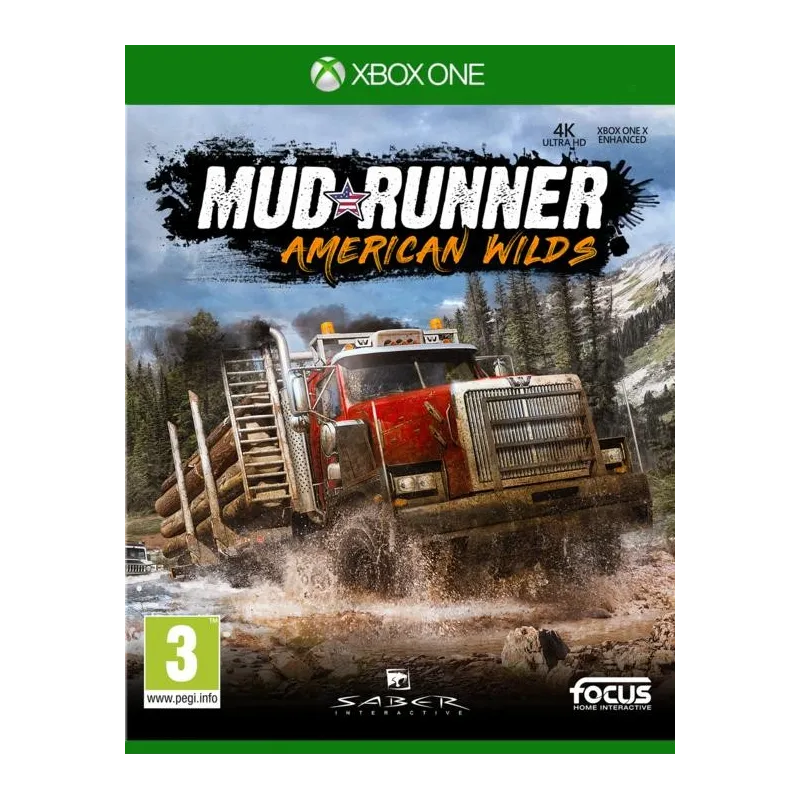 Cover Frontale MudRunner American Wilds Edition Xbox Xbox One