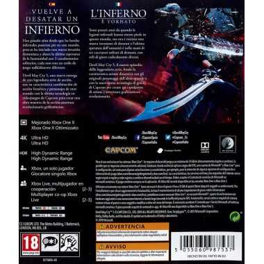 Cover Frontale Devil May Cry 5 Xbox Xbox One