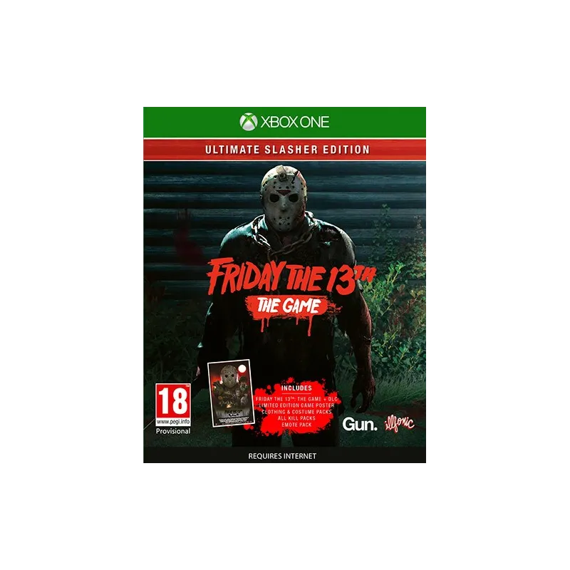 Cover Frontale FridayThe13th-TheGame UltimateSlasher Ed Xbox Xbox One