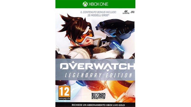 Cover Frontale Overwatch Legendary Xbox Xbox One