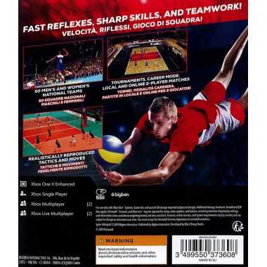 Cover Frontale Spike Volleyball Xbox Xbox One