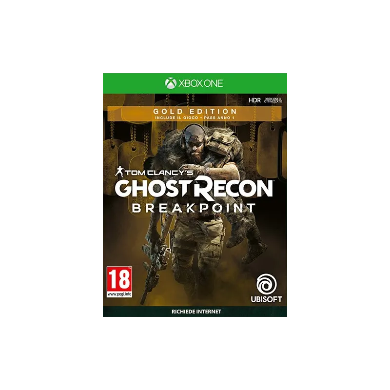 Cover Frontale TomClancys Ghost Recon Breakpoint GoldEd Xbox Xbox One