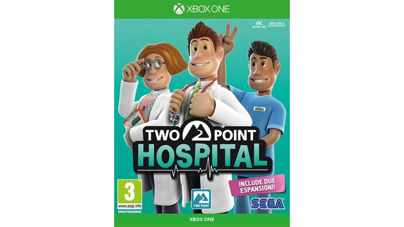 Cover Frontale Two Point Hospital Xbox Xbox One