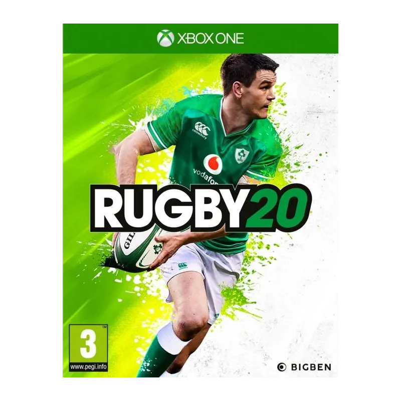 Cover Frontale Rugby 20 Xbox Xbox One