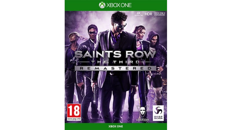 Cover Frontale Saints Row The Third Remastered Xbox Xbox One