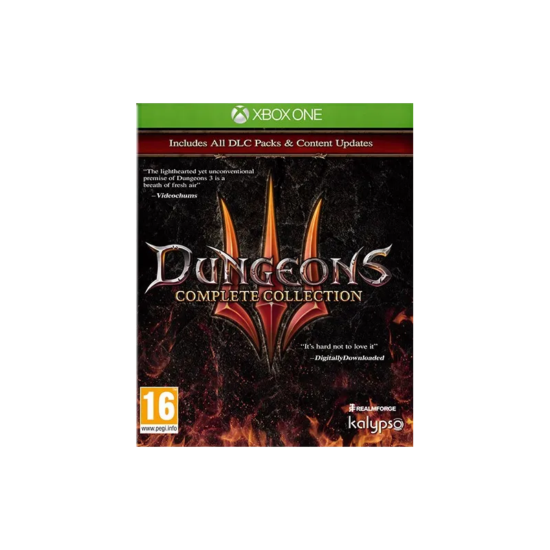 Cover Frontale Dungeons 3 - Complete Collection Xbox Xbox One