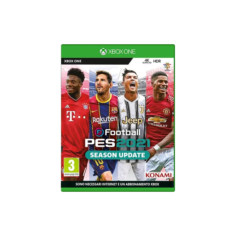 Cover Frontale eFootball PES 2021 Season Update Xbox Xbox One