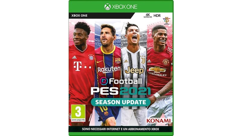 Cover Frontale eFootball PES 2021 Season Update Xbox Xbox One