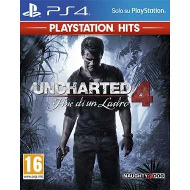 Cover Frontale Uncharted 4: Fine di un Ladro PlayStation PS4