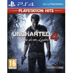 Cover Frontale Uncharted 4: Fine di un Ladro PlayStation PS4